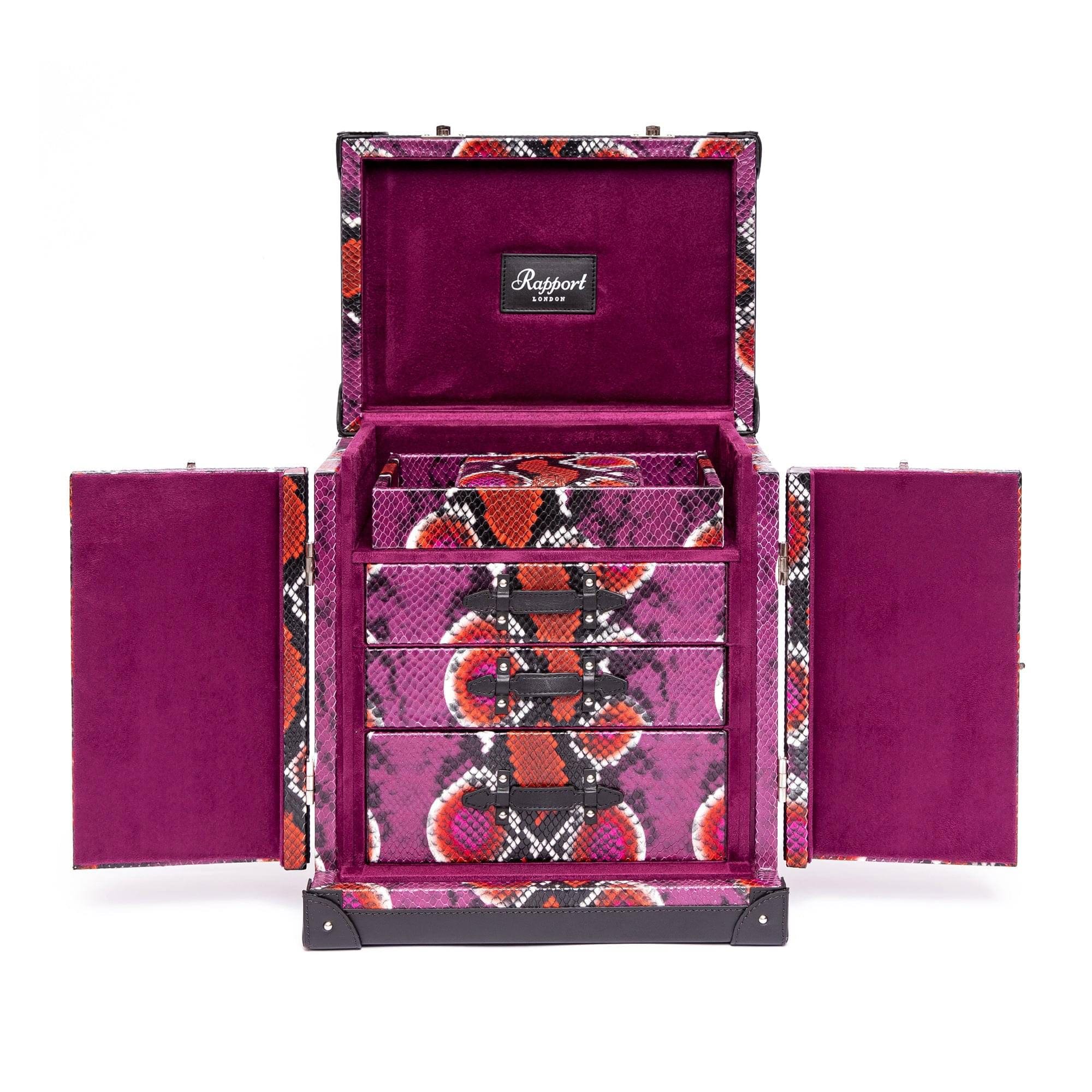 Amour Deluxe Jewellery Trunk - Pink - Image 5