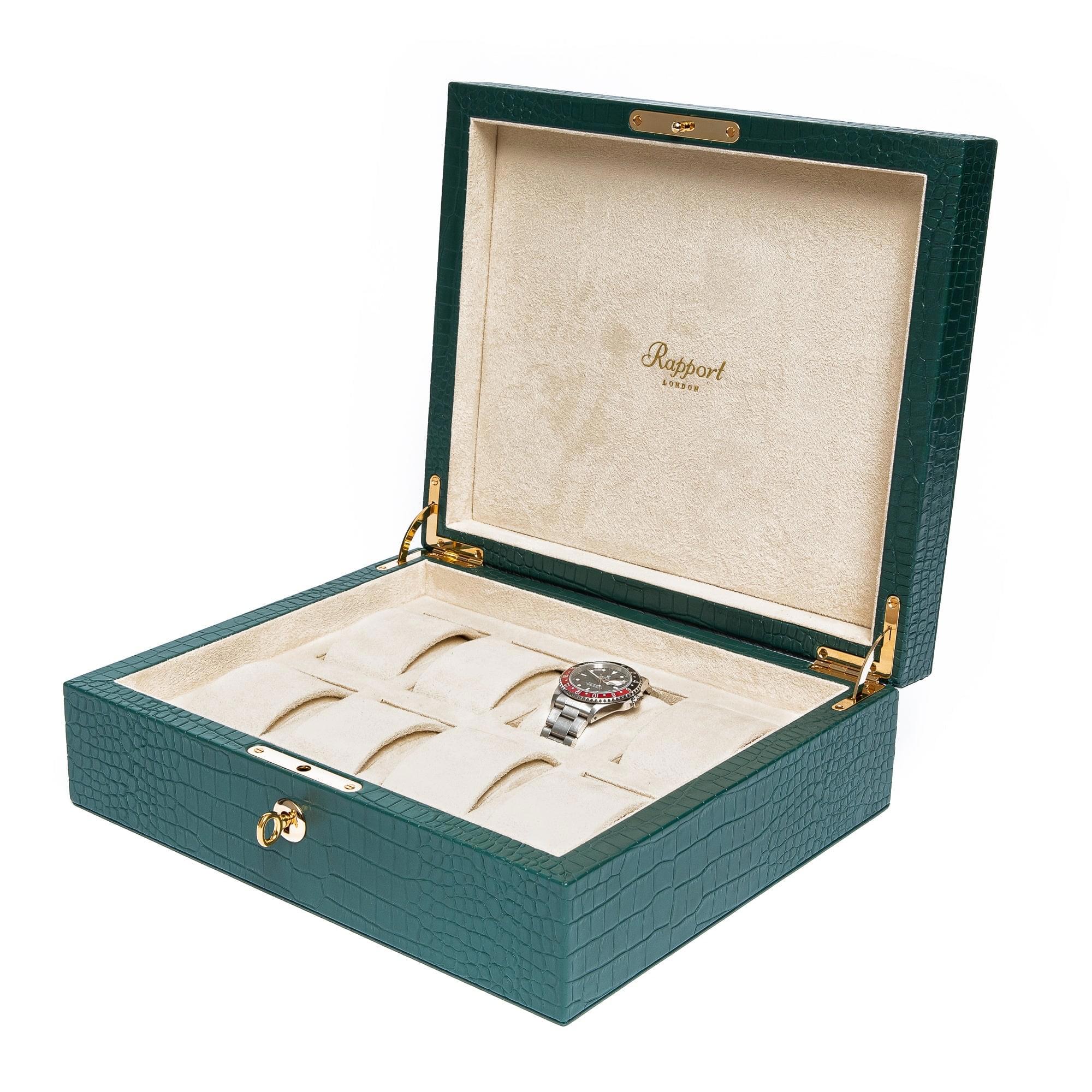 Brompton Eight Watch Box - Green - Image 5