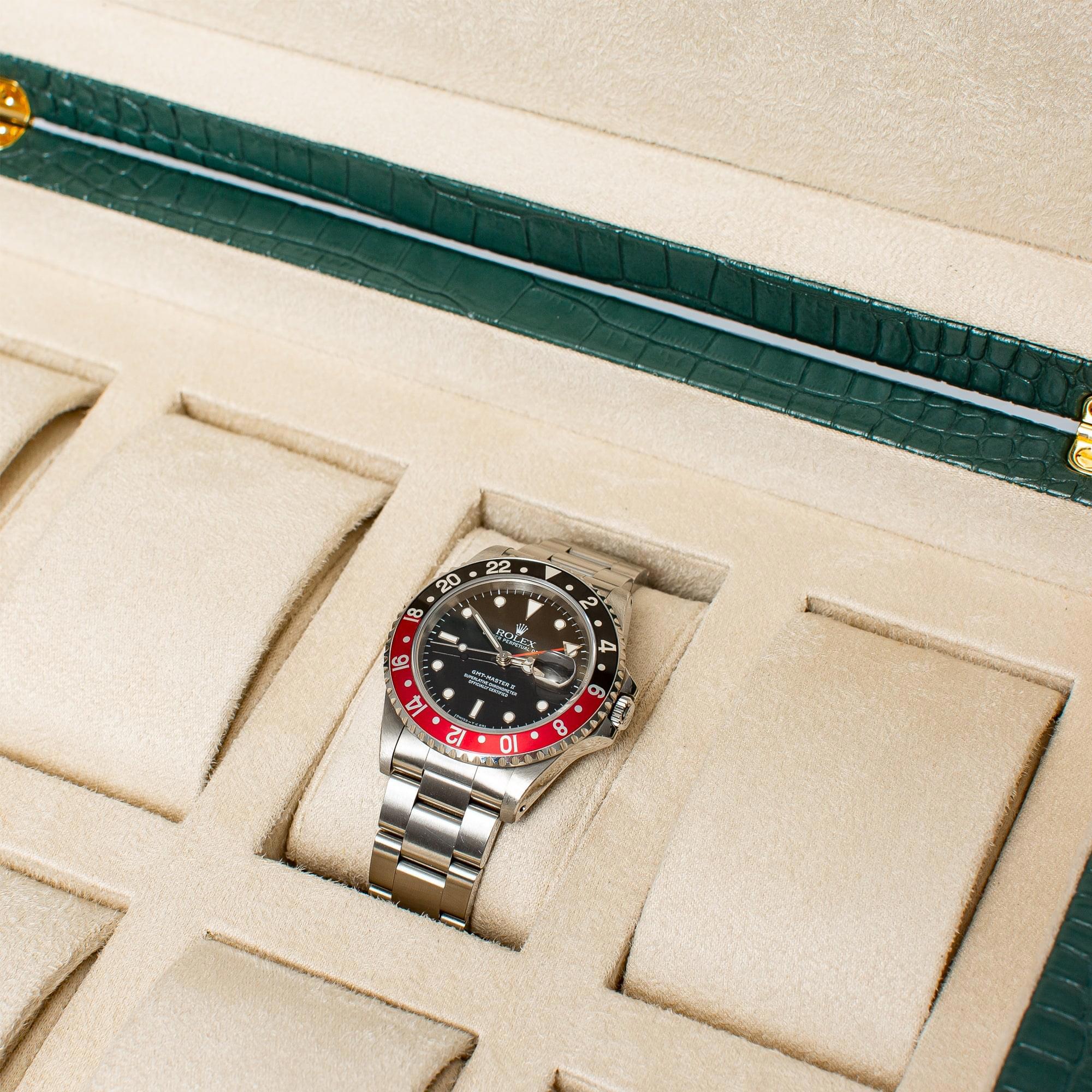 Brompton Eight Watch Box - Green - Image 6