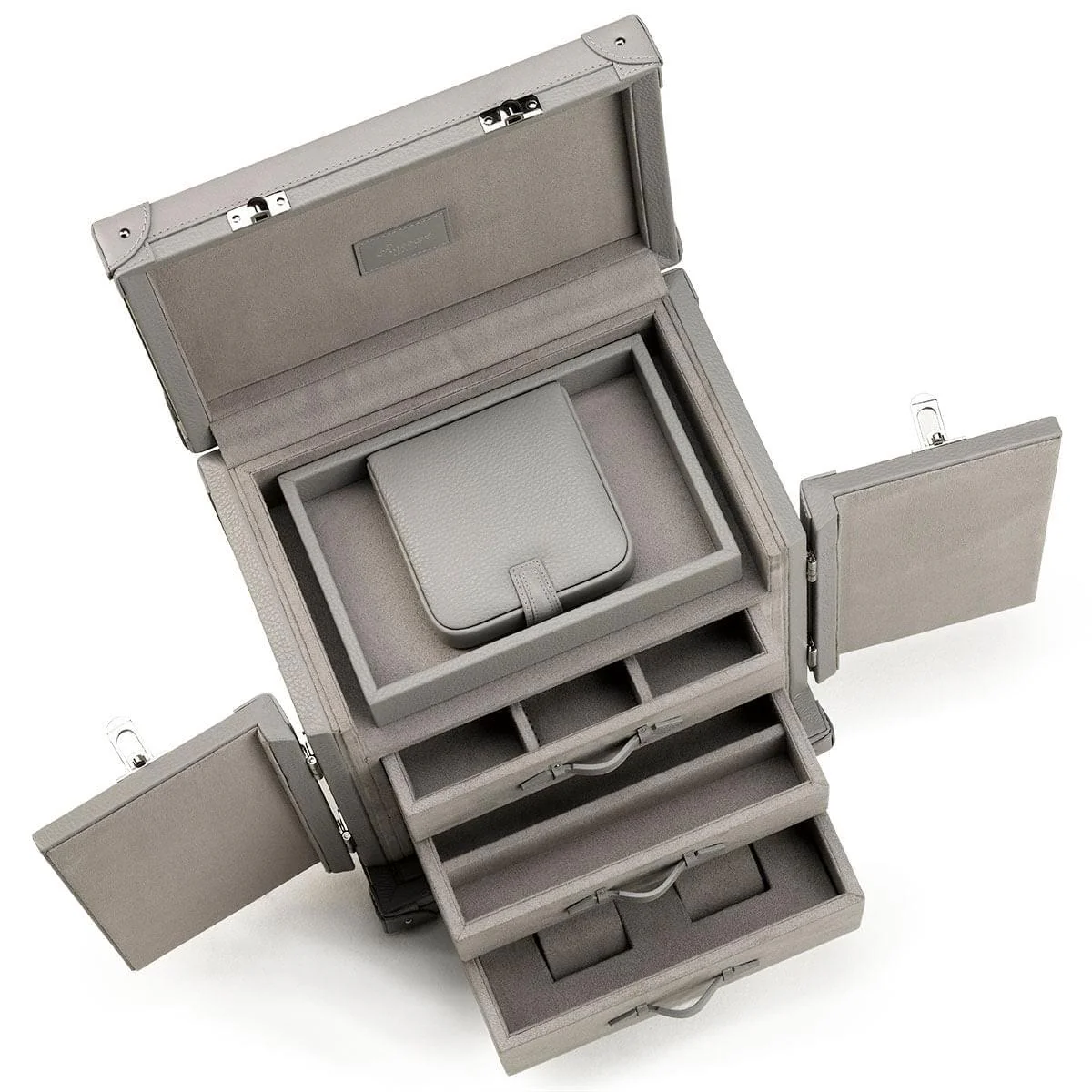 Deluxe Jewellery Trunk - Grey - Image 10