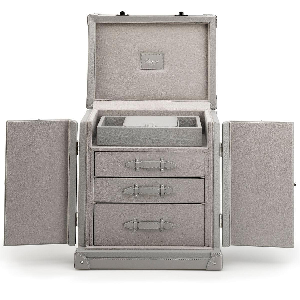 Deluxe Jewellery Trunk - Grey - Image 3