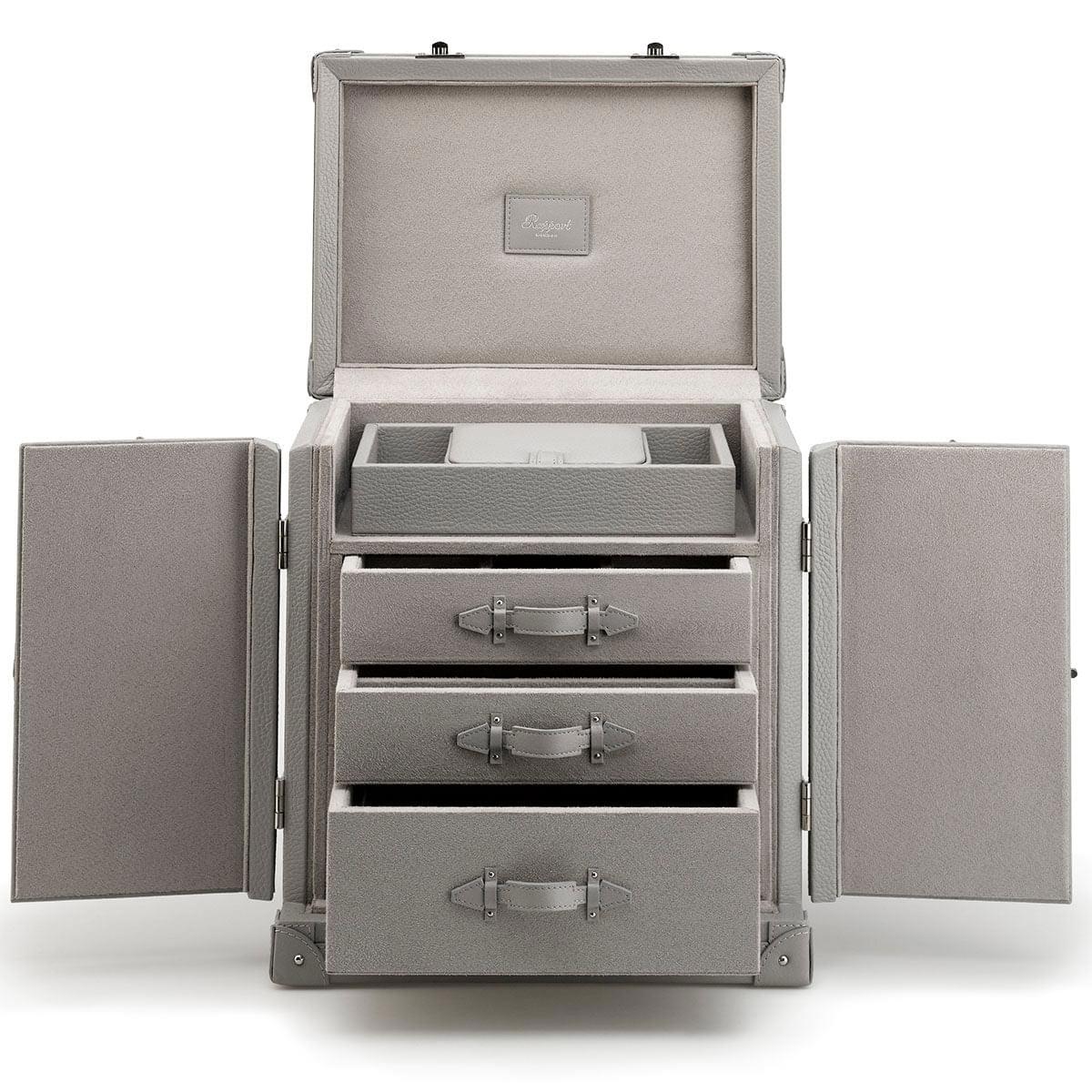 Deluxe Jewellery Trunk - Grey - Image 8