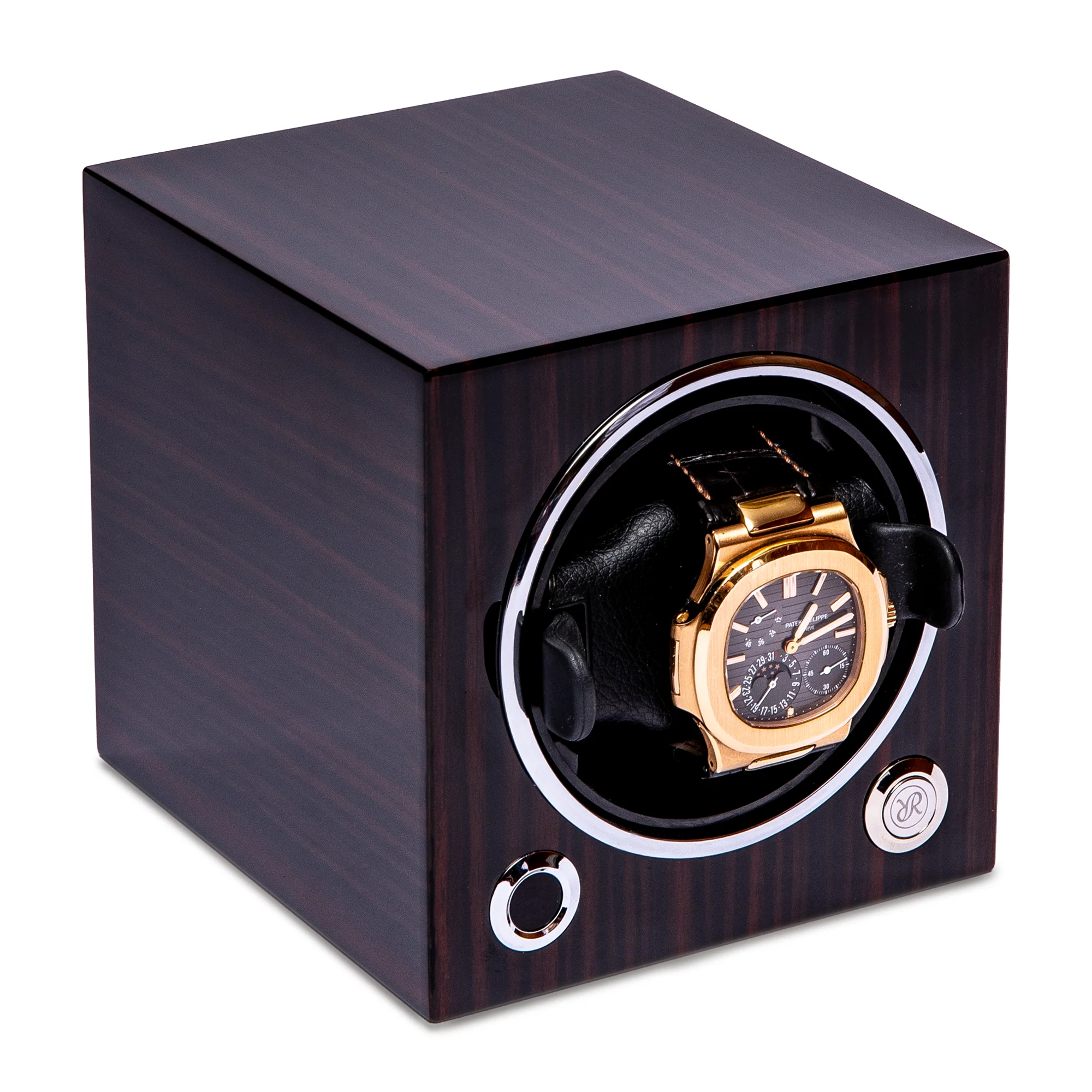 Evo Single Watch Winder - Macassar - Image 3