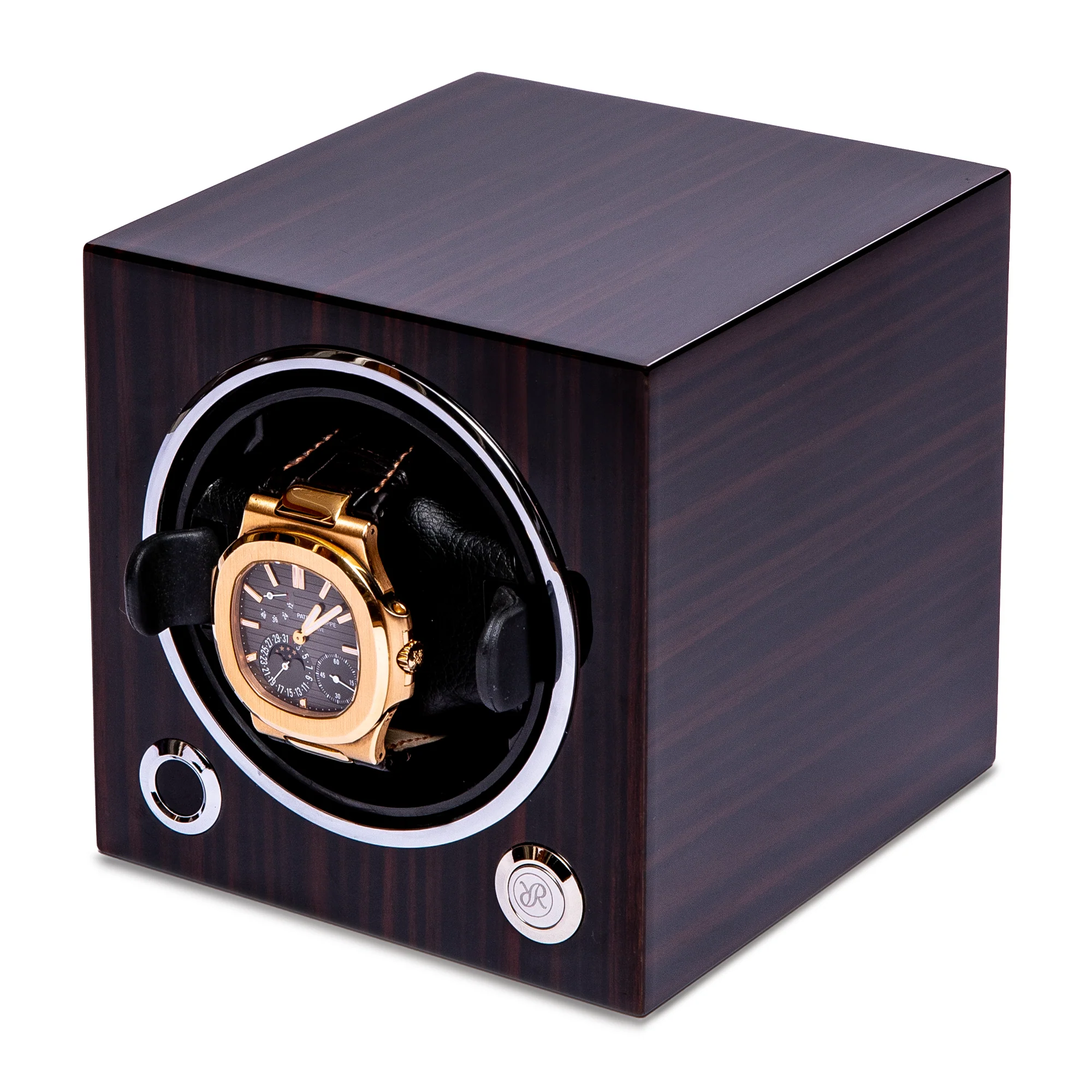Evo Single Watch Winder - Macassar - Image 4