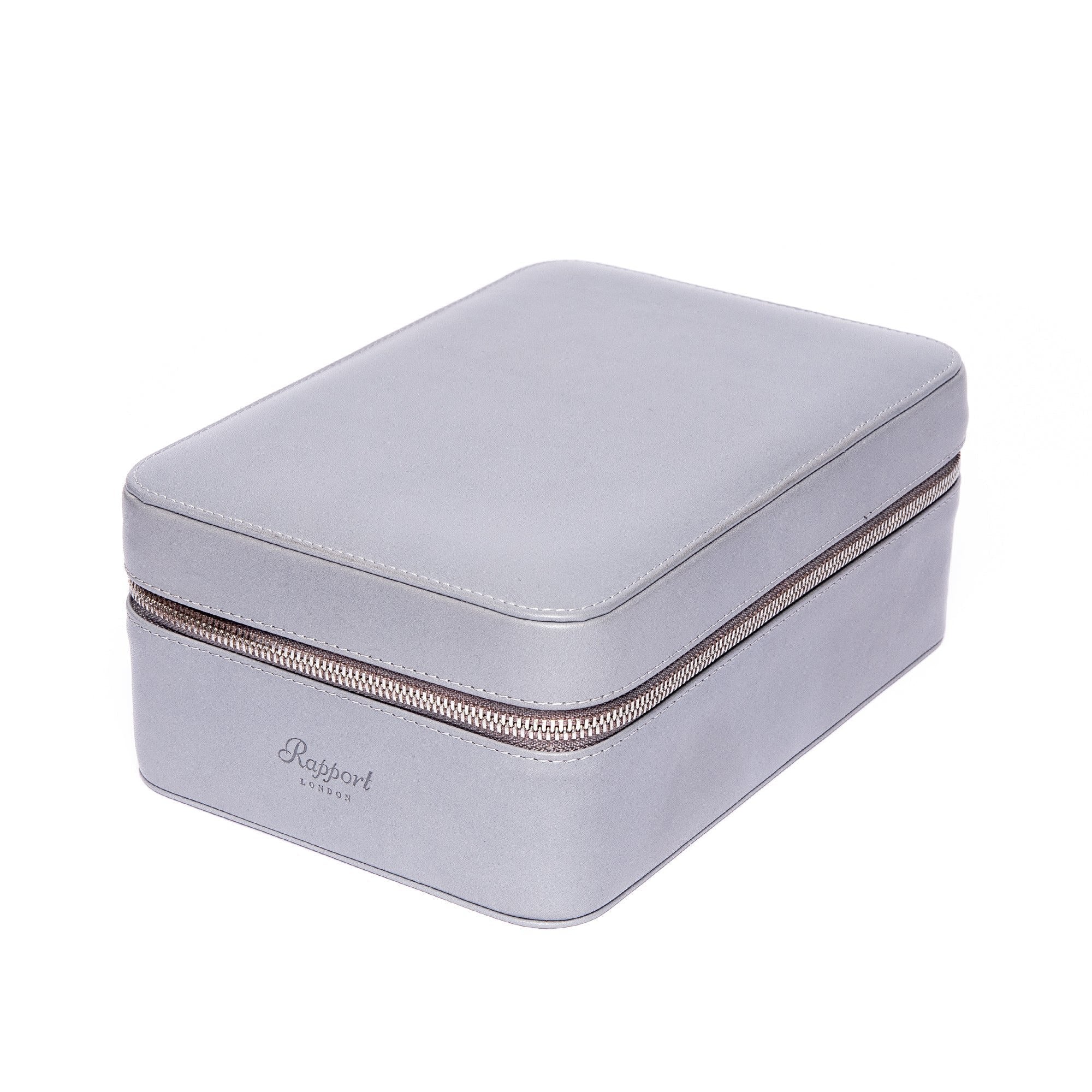 Hyde Park Four Watch Zip Case - Grey - Image 4
