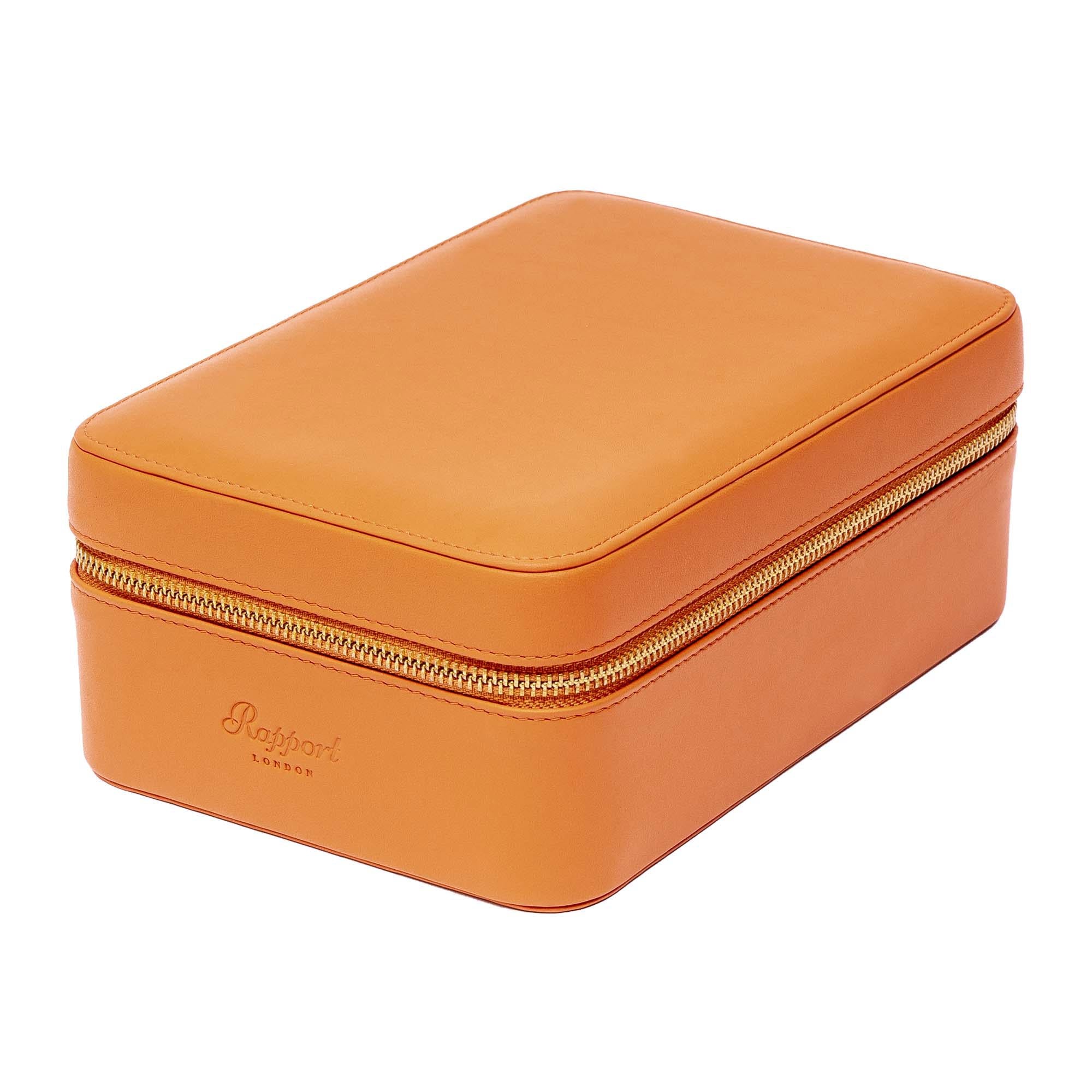 Hyde Park Four Watch Zip Case - Tan - Image 4
