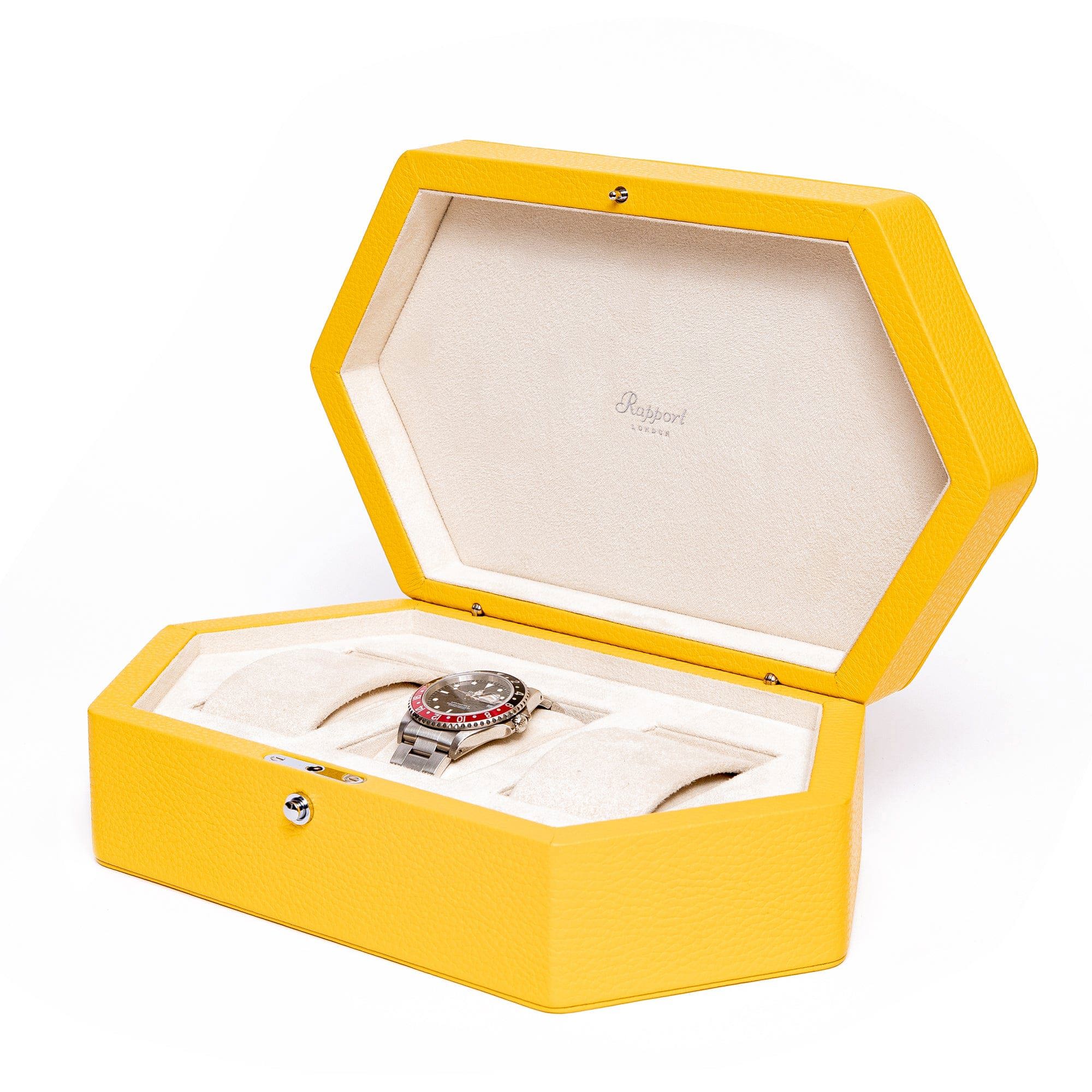 Portobello Watch Box - Yellow - Image 5